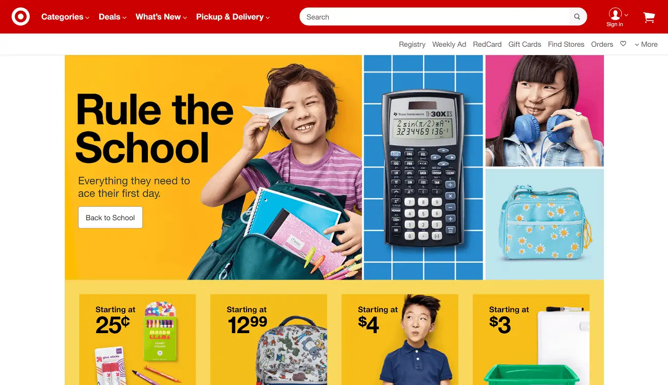 Target Website