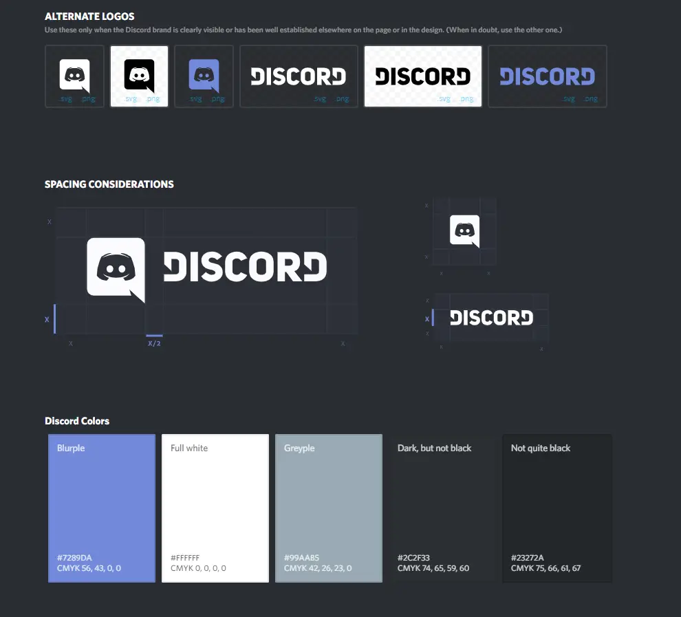 Discord Color Palette | HEX, RGB & HSL