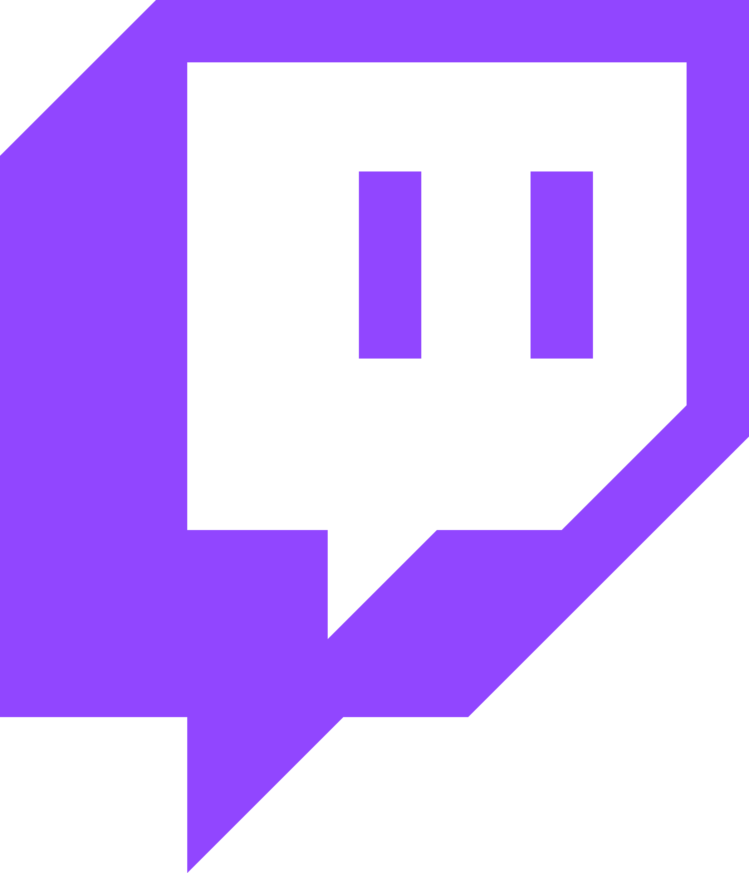 Twitch Glitch Purple